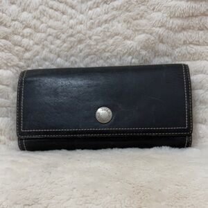 Coach Black Leather Wallet